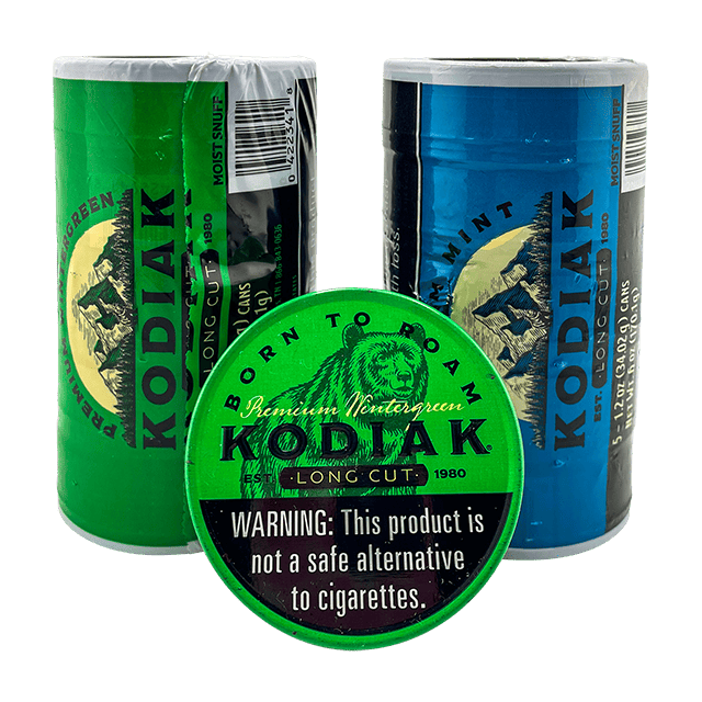 Kodiak Mint Long Cut Tin